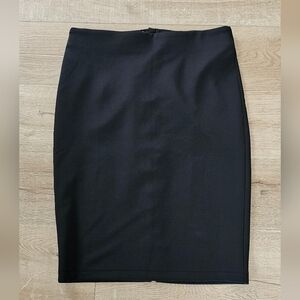 CARMEN MARC VALVO Black Pencil Skirt Size 12
